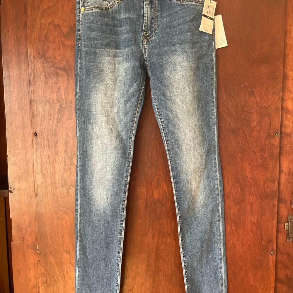 7 For All Mankind Kids Blue Denim Jeans